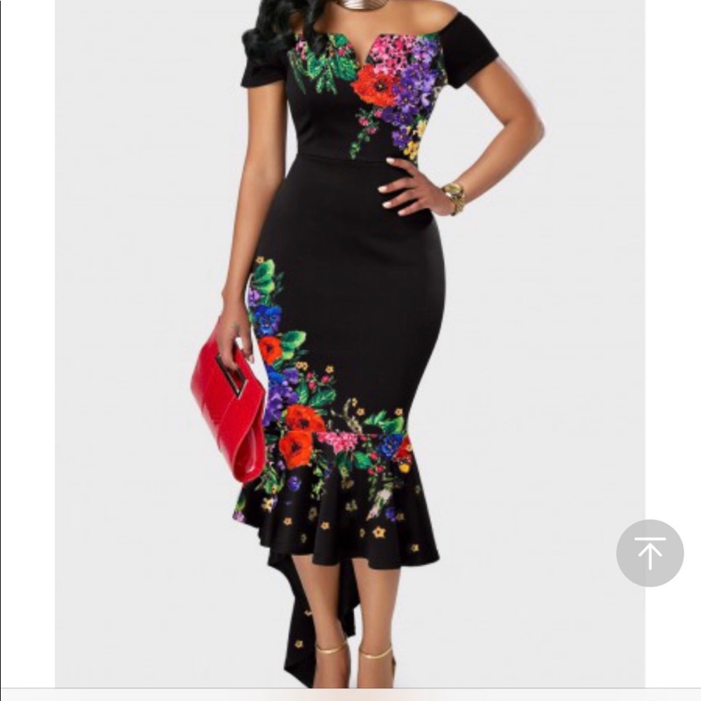 NWOT floral dress